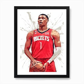 Jabari Smith Jr Houston Rockets 1 Art Print