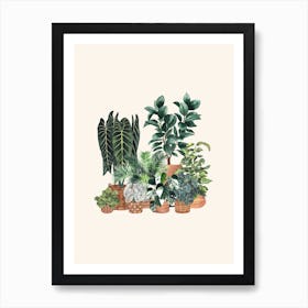 Plant Gang 10 Art Print