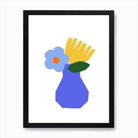 Flower Vase 1 Art Print