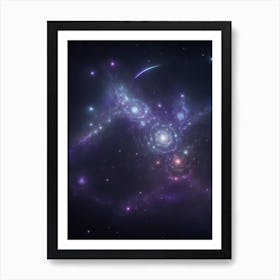 Galaxy Art Print