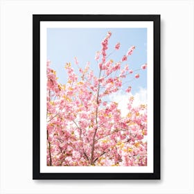 Pink Cherry Sky Art Print