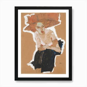 The Malicious One (1910), Egon Schiele Poster