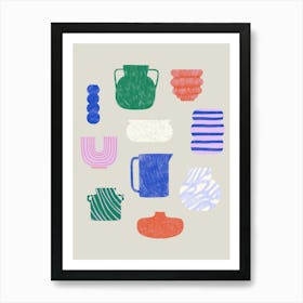 vessels Art Print