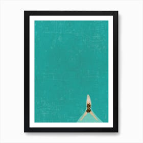 Open Water (Grey) 2 Art Print