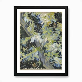 Cypress Tree Art Print