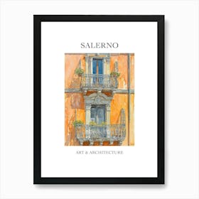 Salerno Travel And Architecture Poster 2 Art Print