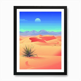 Desert Landscape Art Print