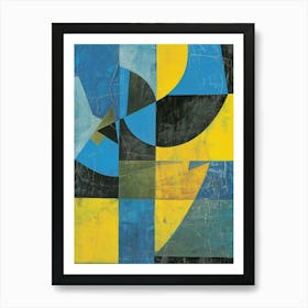 Abstract Painting 1550 Art Print