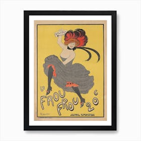 Le Frou Frou Poster By Leonetto Cappiello Art Print