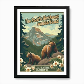 Majestic Pacific Northwest Poster Art Print