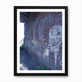 Graffiti At Hadley Gate 2 Art Print