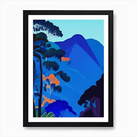 Blue Mountains National Park Australia Pop Matisse Art Print