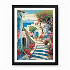 Crete Greece  Vintage 5 Art Print