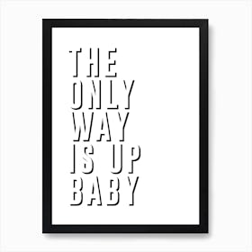 Up Baby Art Print