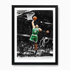 Jayson Tatum Art Print