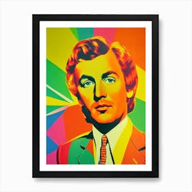 Benson Boone Colourful Pop Art Art Print