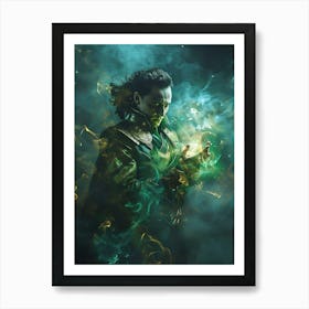 Loki God 1 Art Print