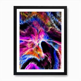 Acrylic Extruded Painting 250 Art Print