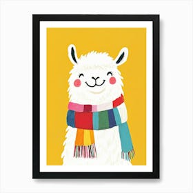 Llama Art Print