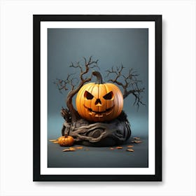 Halloween Pumpkin 10 Poster