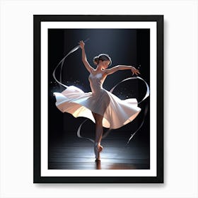 Ballerina 2 Art Print