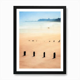 Across The Bay To Whitby Art Print