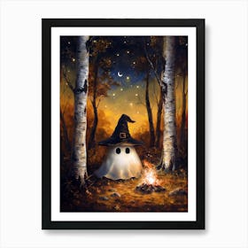 Ghost In The Woods 17 Art Print