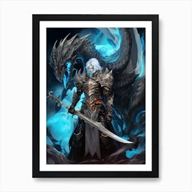 Dark Knight Art Print