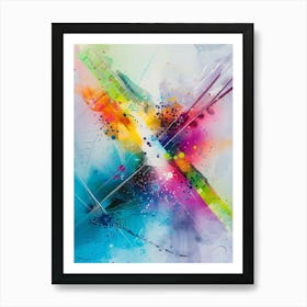 Abstract Painting 1980 Art Print