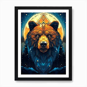 Grizzly Bear Art Print