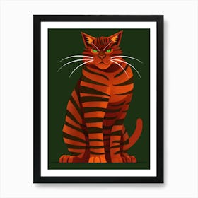 Tiger 60 Art Print