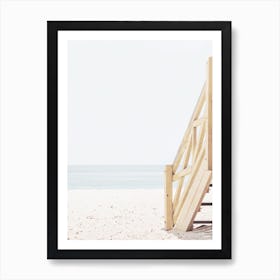 Steps To Beach Art Print