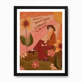 Time To Bloom Art Print