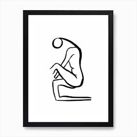 Nude 22 Art Print