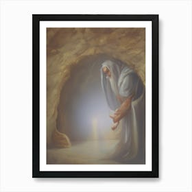 Jesus In The Cave 2 Poster