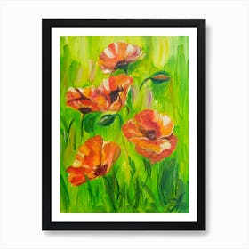 Poppies Art Print