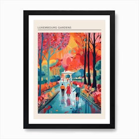 Luxembourg Gardens Paris 3 Art Print