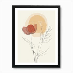 Poppies 101 Art Print