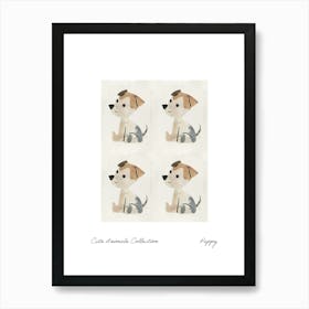 Cute Animals Collection Puppy 6 Art Print