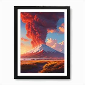 Mt Fuji 4 Art Print