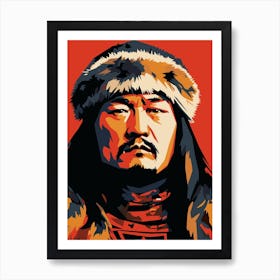 Genghis Khan Art Print