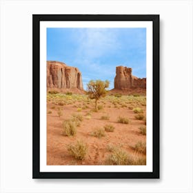 Monument Valley X on Film Art Print