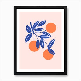 Cheerful Oranges Art Print