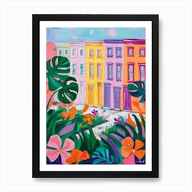 Colorful Houses 6 Art Print