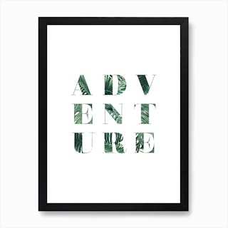 Adventure Green Art Print