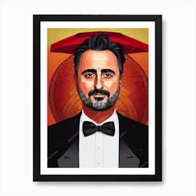 Andy Garcia Illustration Movies Art Print