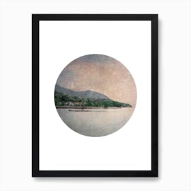 Circular Boat Art Print