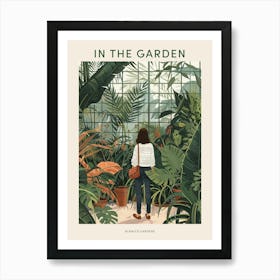 In The Garden Poster Alnwick Gardens 2 Art Print