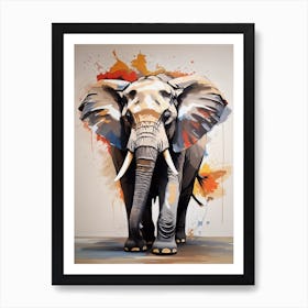 Elephant Print Poster