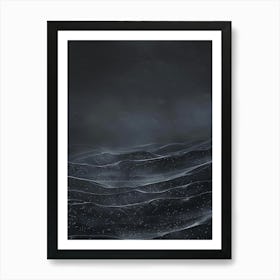 Dark Sea Art Print